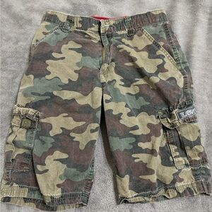 Levi's Camouflage Cargo Shorts